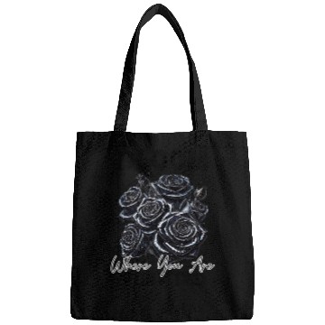 Discover Bloom Where You Are Planted Black Roses in Bloom Bags