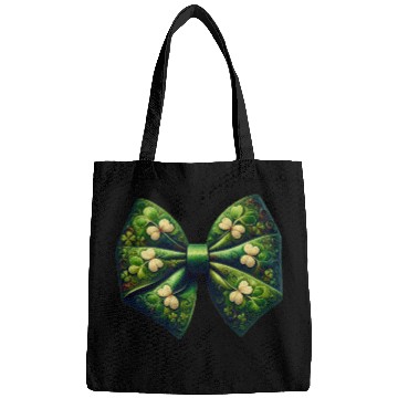 Discover Bow Tie Shamrock St. Patrick's Day Bags