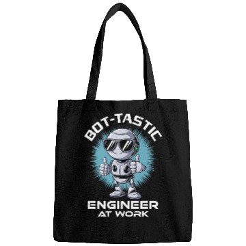 Discover AI Robotics Geek Tech Humor Robot Bags