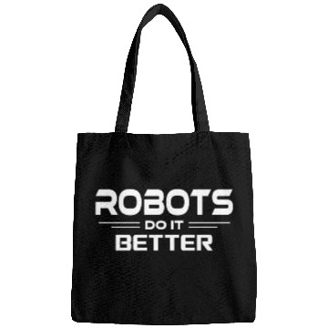 Discover AI Robotics Geek Tech Humor Robot Bags
