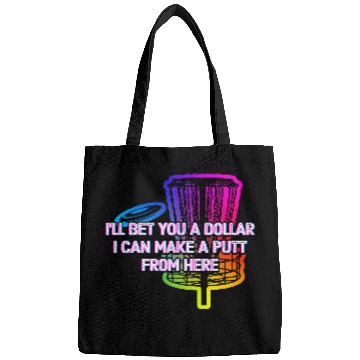 Discover I Can Make a Putt from Here Disc Golf Sports Bags