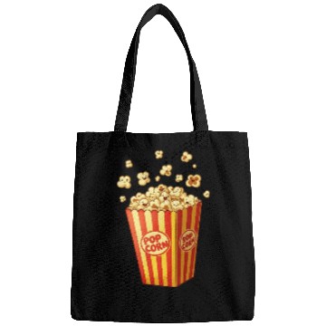 Discover A popcorn box with little popcorn jumping out Bags