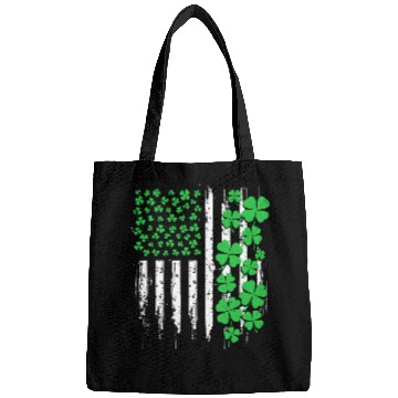 Discover Shamrock St. Patricks Day American Flag Bags