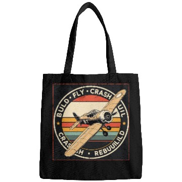 Discover RC Plane Build Fly Crash Rebuild Pilot RC Planes Bags