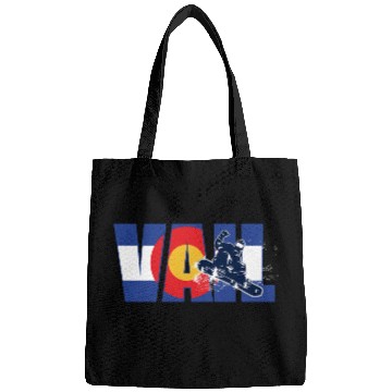 Discover Dynamic Skateboard and Logo Composition Bags