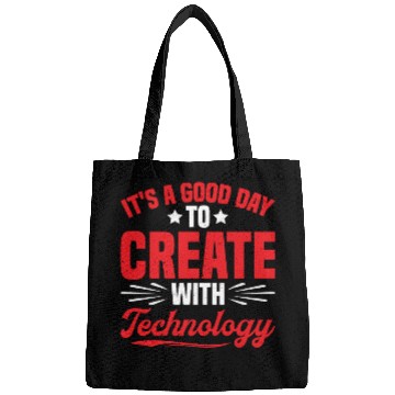 Discover It's A Good Day To Create With Technology 2 Bags