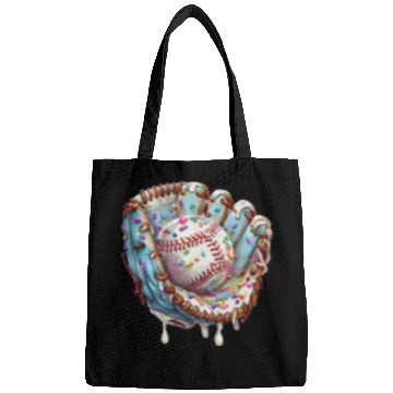 Discover Baseball Drip Ice Cream Sprinkles Baseball Glove Bags