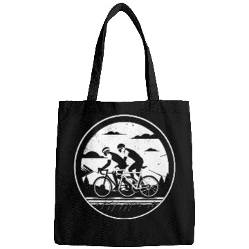 Discover Cycling Illustration Bags