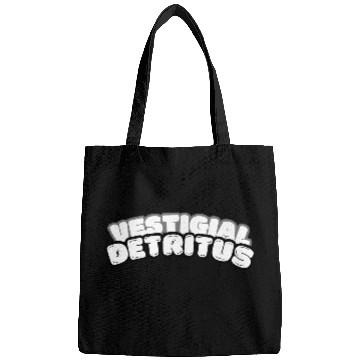 Discover Vestigial Detritus Funny Science Nerd Existential Bags