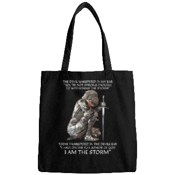 Discover I Am The Storm Bags