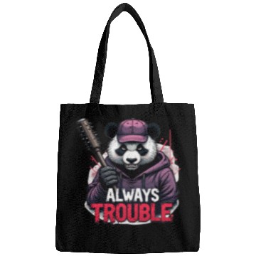 Discover Gangster Panda Panda Bear Pandas Bags