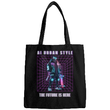 Discover "AI URBAN STYLE : The future is here" Bags
