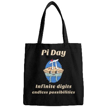 Discover Pi Day Infinite digits endless possibilities Bags