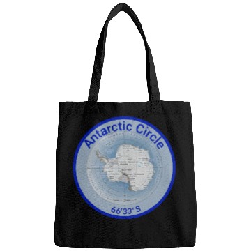 Discover Antartic Circle Map with Latitude Bags
