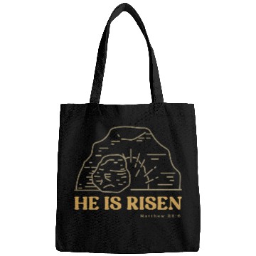 Discover He Is Risen Bags