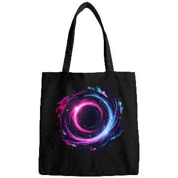 Discover Cosmic Vortex Swirl – Neon Galaxy Energy Bags