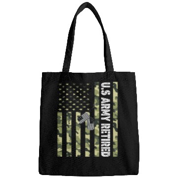 Discover Us Army Retired Bags