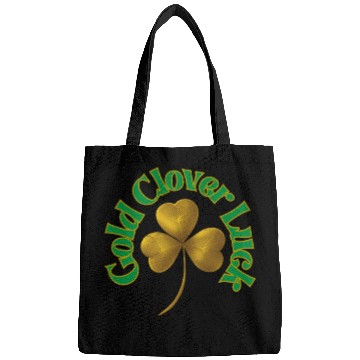 Discover St. Patrick's Day - Gold Clover Luck Bags