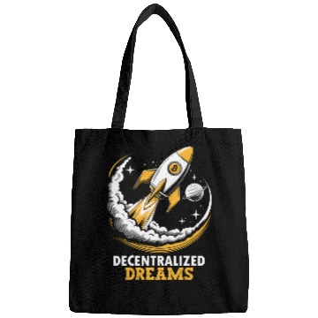 Discover Decentralized Dreams Crypto Bitcoin Rocket Bags