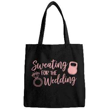 Discover Sweating For The Wedding Motivational Gym Workout Bags