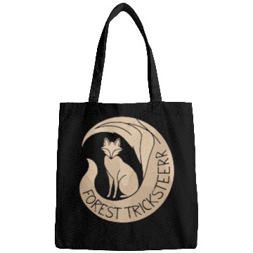 Discover Forest Tricksteerr Fox Nature Emblem Design Bags