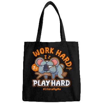 Discover Funny Hard Work Koala Bags