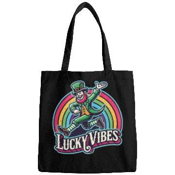 Discover St. Patrick's Day Lucky Vibes Rainbow Bags