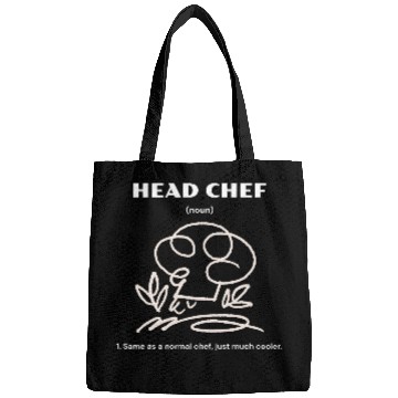 Discover Head Chef | Same as a normal chef, just cooler. Bags