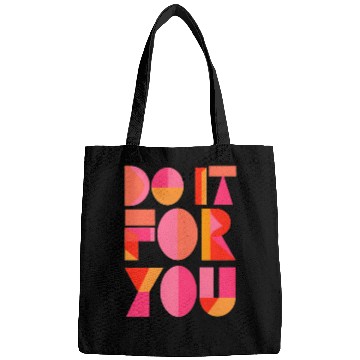 Discover Do It For You - Geometric Motivation Bags