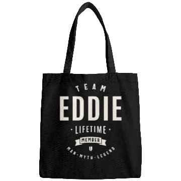 Discover Team Eddie Lifetime Member Funny Name Eddie Bags