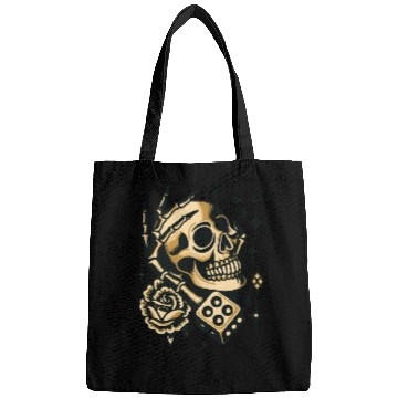 Discover Gold Skull In Hand Bags