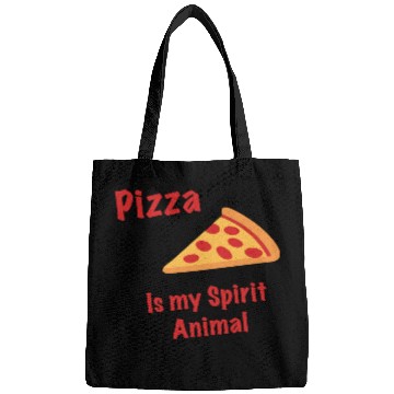Discover Pizza is my Spirit Animal Bags