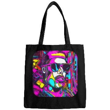 Discover Neon Style 80s Retro Party Color Glow Bags