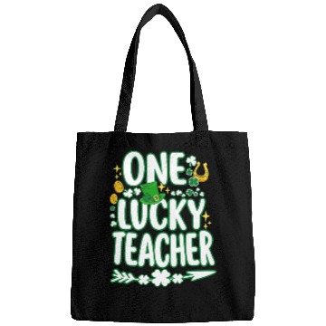 Discover Shamrock One Lucky Teacher St Patrick s Day School Bags