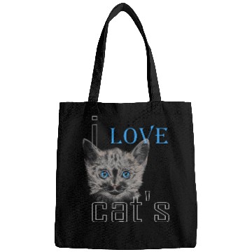 Discover i love cat s Bags