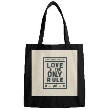 Discover Streetwear Love Rule Bags