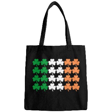 Discover Ireland Shamrock Flag Bags