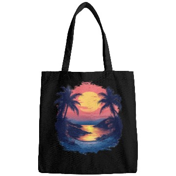 Discover Tropical Sunset Bags