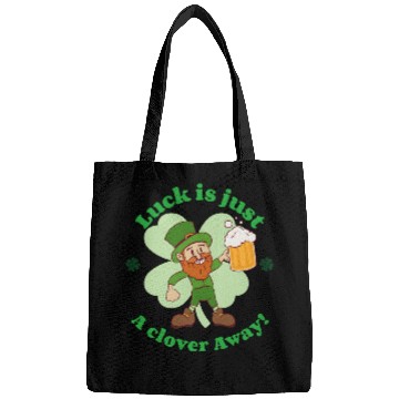 Discover Luck is Just A Clover Away! Bags