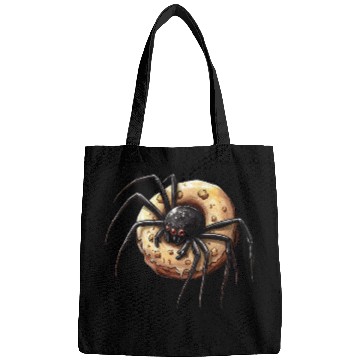 Discover Donut Spider Funny Creative Motif Bags
