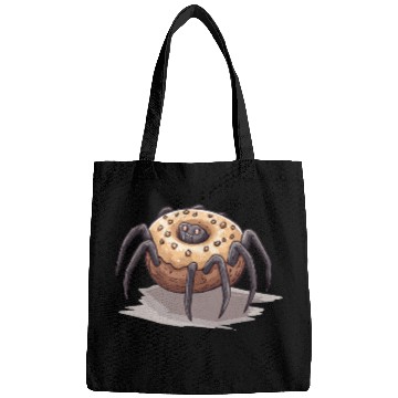 Discover Donut Spider Funny Creative Motif Bags