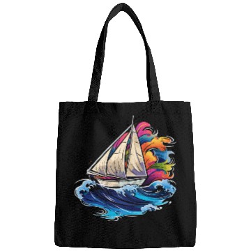 Discover Sailing Synthwave Bags
