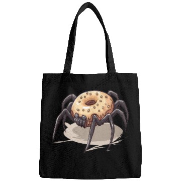 Discover Donut Spider Funny Creative Motif Bags