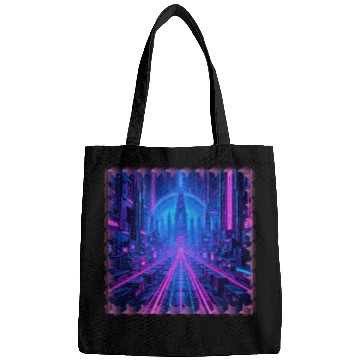 Discover Cyberpunk Dreamscape Bags
