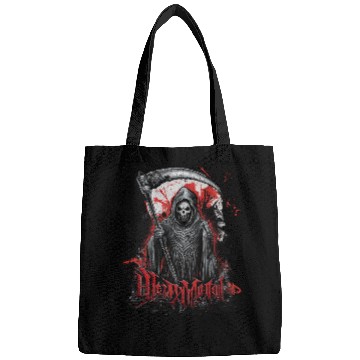 Discover Heavy Metal Reaper with Scythe Graphic Bags