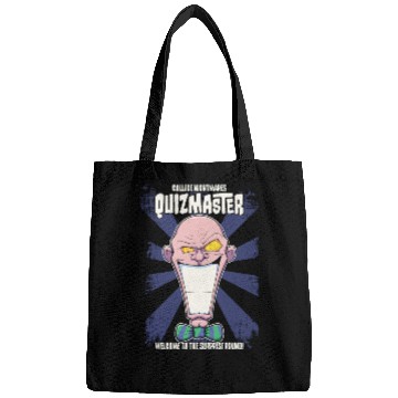 Discover Quizmaster Funny Cartoon College Bags