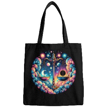 Discover Libra - Celestial Scales of Balance Bags
