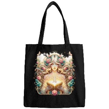 Discover Virgo - Starlit Goddess of Purity Bags
