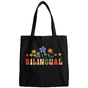 Discover Bilingual Spanish Teacher Bilingual y preciosa Bags