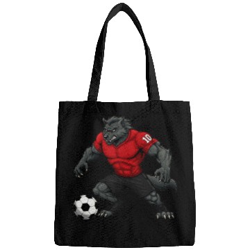 Discover Wolf footballer Bags